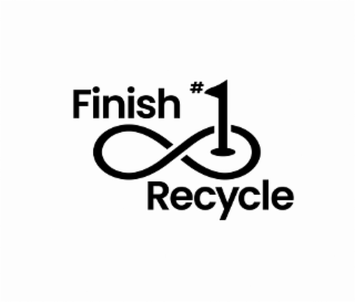 FINISH #1 RECYCLE logo