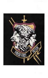 FINISH FIRST TACTICAL logo