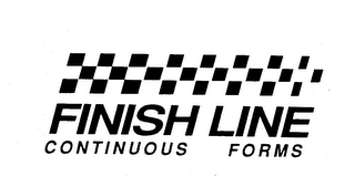 FINISH LINE CONTINUOUS FORMS logo