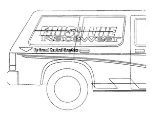 FINISH LINE RACEWEAR BY GRAND CENTRAL GRAPHICS logo