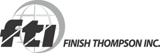 FINISH THOMPSON INC. FTI logo