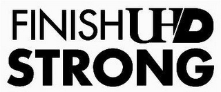 FINISH UHD STRONG logo