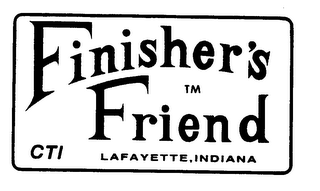 FINISHER'S FRIEND CTI logo