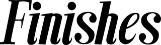 FINISHES logo
