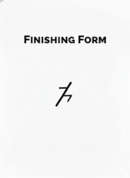 FINISHING FORM logo