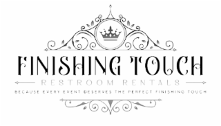 FINISHING TOUCH RESTROOM RENTALS BECAUSE EVERY EVENT DESERVES THE PERFECT FINISHING TOUCH logo
