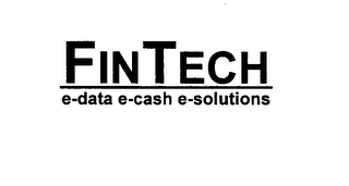 FINTECH E-DATA E-CASH E-SOLUTIONS logo