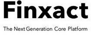 FINXACT THE NEXT GENERATION CORE PLATFORM logo