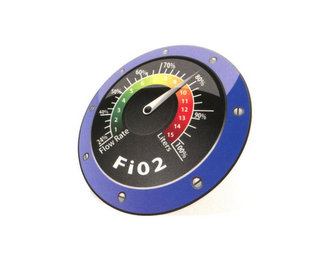 FIO2 FLOW RATE LITERS 1 2 3 4 5 6 7 8 9 10 11 12 13 14 15 24% 40% 50% 60% 70% 80% 90% 100% logo