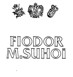 FIODOR M.SUHOI M. F. CYHOU logo