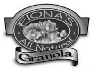 FIONA'S ALL NATURAL GRANOLA logo