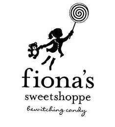 FIONA'S SWEETSHOPPE BEWITHCING CANDY logo
