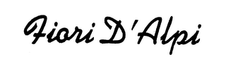 FIORI D' ALPI logo