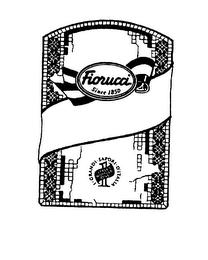 FIORUCCI I GRANDI SAPORI D'ITALIA ITALY'S NUMBER ONE SINCE 1850 logo