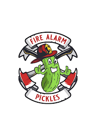FIRE ALARM PICKLES logo