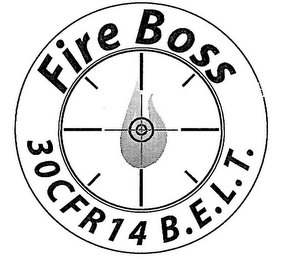FIRE BOSS 30CFR14 B.E.L.T. logo