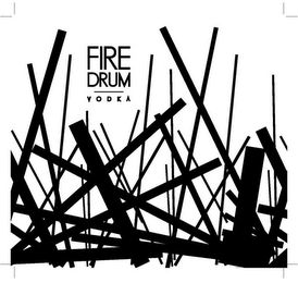 FIRE DRUM VODKA logo