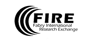 FIRE FABRY INTERNATIONAL RESEARCH EXCHANGE logo
