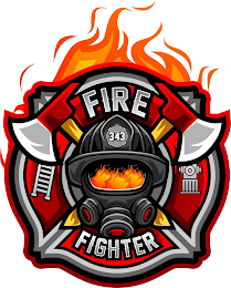 FIRE FIGHTER 343 logo