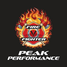 FIRE FIGHTER PEAK PERFORMANCE logo