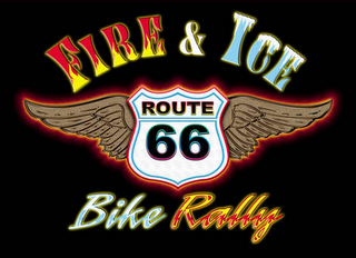 FIRE & ICE ROUTE 66 BIKE RALLY logo