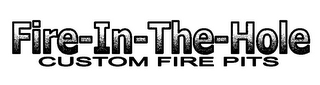 FIRE-IN-THE-HOLE CUSTOM FIRE PITS logo