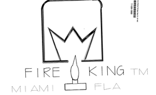 FIRE KING MIAMI FLA logo