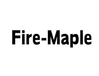 FIRE-MAPLE logo