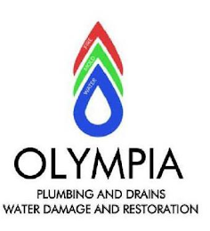 FIRE MOLD WATER OLYMPIA PLUMBING AND DRAINS WATER DAMAGE AND RESTORATION logo