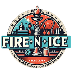 FIRE N ICE BAR & CAFE HOOKAH LOUNGE-A REFRESHING BREAK FROM EVERYDAY GRIND logo