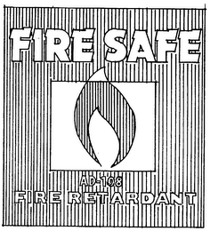 FIRE SAFE AD-108 FIRE RETARDANT logo