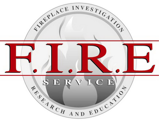 F.I.R.E SERVICE FIREPLACE INVESTIGATION RESEARCH AND EDUCATION logo