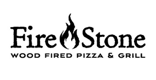FIRE STONE WOOD FIRED PIZZA & GRILL logo