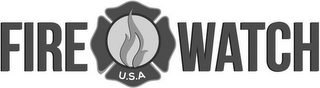 FIRE USA WATCH logo