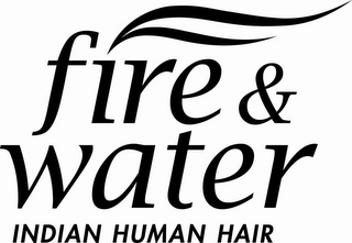 FIRE & WATER INDIAN HUMAN HAIR logo