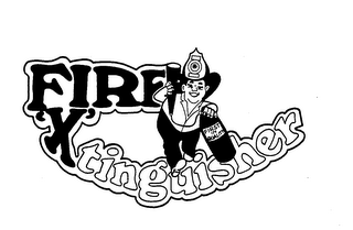 FIRE 'X'TINGUISHER FIRST IN QUALITY logo