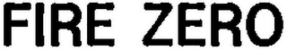 FIRE ZERO logo