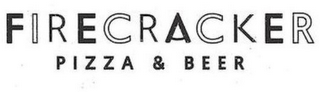 FIRECRACKER PIZZA & BEER logo