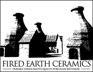 FIRED EARTH CERAMICS DURABLE HANDCRAFTED QUALITY PORCELAIN BATHWARE logo