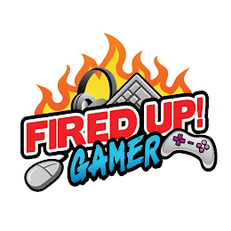 FIRED UP! GAMER logo