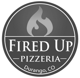 FIRED UP PIZZERIA DURANGO, CO logo