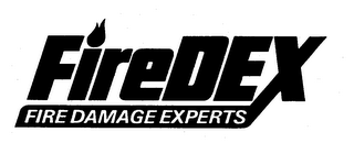 FIREDEX FIRE DAMAGE EXPERTS logo
