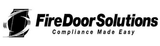 FIREDOORSOLUTIONS COMPLIANCE MADE EASY logo
