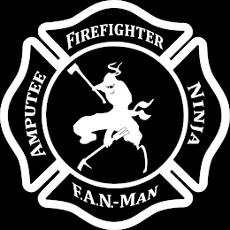 FIREFIGHTER AMPUTEE NINJA F.A.N.-MAN logo
