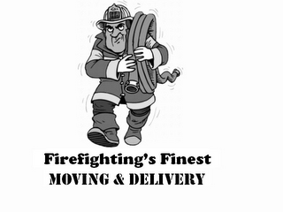 FIREFIGHTING'S FINEST MOVING & DELIVERY logo