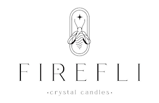 FIREFLI · CRYSTAL CANDLES · logo