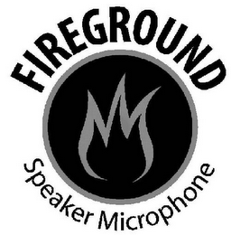 FIREGROUND SPEAKER MICROPHONE logo