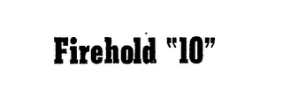 FIREHOLD "10" logo