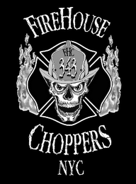 FIREHOUSE CHOPPERS NYC FHC 343 logo
