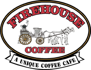 FIREHOUSE COFFEE A UNIQUE COFFEE CAFE logo